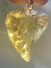 Golden Heart Andara Pendant